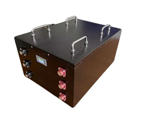 36V 80Ah chariot de golf batterie au lithium cycle profond LiFePO4 batterie avec LCD CAN RS485