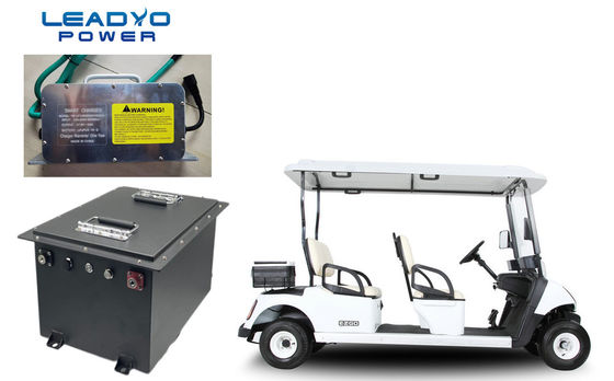 acheter 100A batterie au lithium pour chariot de golf avec surcharge / sur courant / protection contre le court-circuit fabrication en ligne