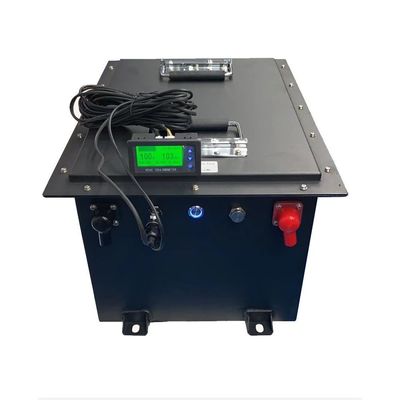 acheter Batterie à forte intensité 48V 100Ah 200A du chariot de golf Lifepo4 rechargeable avec l'affichage à cristaux liquides fabrication en ligne