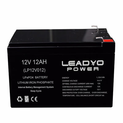 acheter Batteries profondes rechargeables du cycle Lifepo4, batteries d'ion de lithium de 12V 10ah 12ah fabrication en ligne