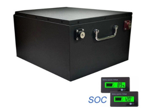 acheter Batterie à forte intensité du chariot de golf de 48V 200A Lifepo4 rechargeable avec BMS fabrication en ligne