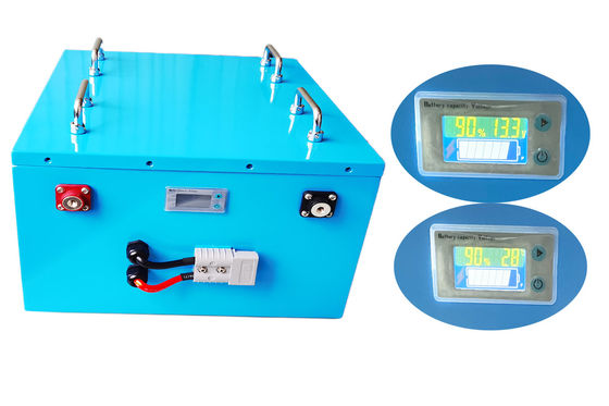 acheter Batteries avec des erreurs 48V 100Ah, affichage à cristaux liquides profond de golf rechargeable d'Ion Batteries With de lithium de cycle fabrication en ligne