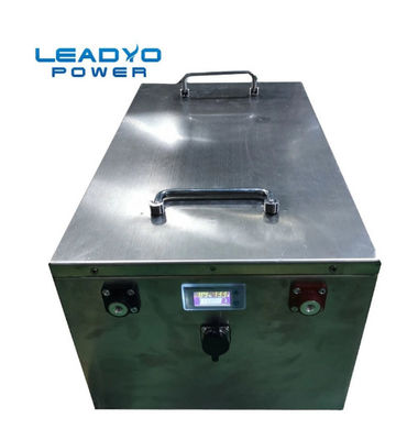 acheter Batterie rechargeable de chariot de golf du cycle profond 36V 50Ah Lifepo4 avec l'affichage à cristaux liquides de BMS And fabrication en ligne