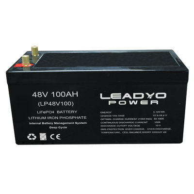 acheter IP67 Lithium Ferro Phosphate 48V 51.2V 105Ah Batterie du panier de golf Courant de pointe 300A/10s Courant de décharge continu 100A fabrication en ligne