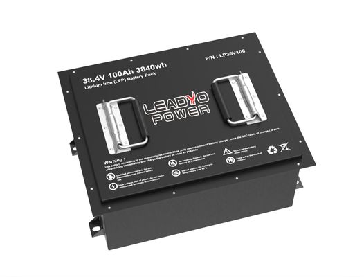 acheter LiFePO4 Batterie rechargeable 36V 100Ah pour chariot de golf avec longue durée de vie fabrication en ligne