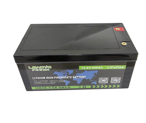 Smart Bluetooth 12,8V LiFePO4 Batterie 12V 400Ah Piles rechargeables pour le camping-car