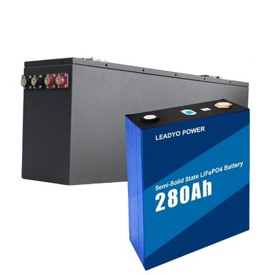 Batterie LiFePO4 semi-solide 12,8 V 560 Ah avec BMS 12 V 200 A, batterie hybride