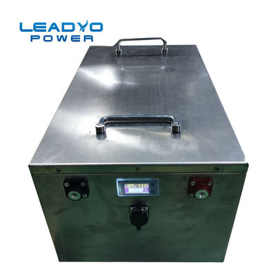 acheter paquets LiFePO4 rechargeables de nettoyage de batterie de machine de plancher de 24V 100Ah fabrication en ligne