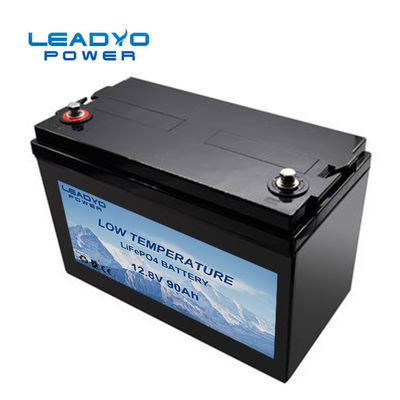 acheter batterie de phosphate de fer de lithium de la batterie 12V de la basse température LiFePO4 de 12kg 90Ah fabrication en ligne