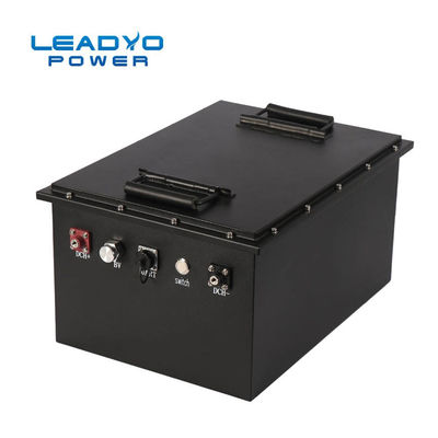 acheter paquet profond de nettoyage de batterie d'AGV du cycle LiFepo4 de batterie de machine de plancher de 48V 100Ah fabrication en ligne