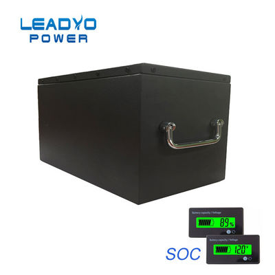 acheter 3000 cycle profond de la batterie 150AH des cycles 48V Lifepo4 avec le mètre d'affichage à cristaux liquides de Bluetooth fabrication en ligne