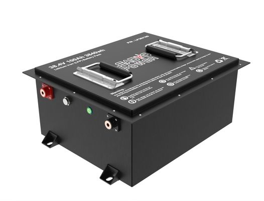 5000 fois 100Ah 36V LiFepo4 Golf Cart batterie intelligente avec LCD / Bluetooth