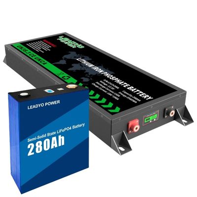 Bon prix 12V Slimline 4X4 hors route 12,8V 280Ah batterie à semi-solide LiFePO4 en ligne