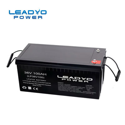 Le fer de pêche à la traîne de lithium de la batterie 100Ah de moteur de lithium de LEADYO 36V phosphatent la batterie de LFP